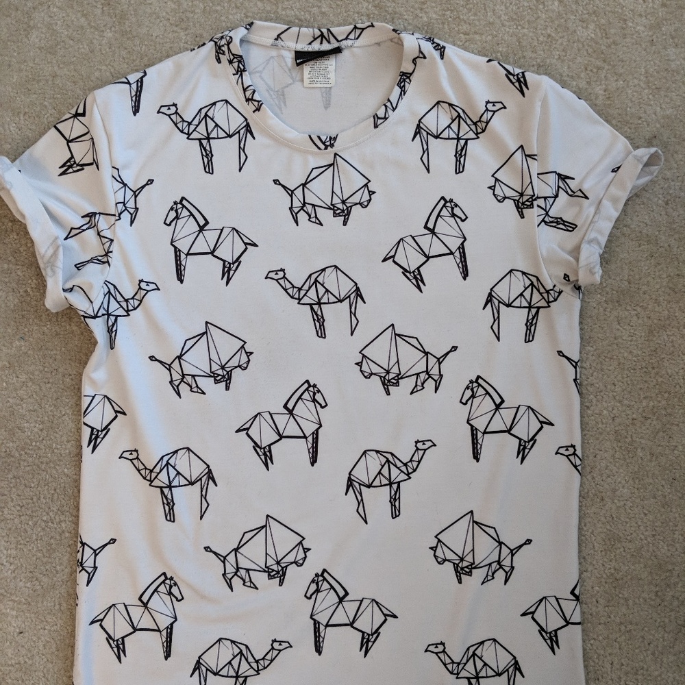 ~SOLD~Black Milk Origami LA Tee size S